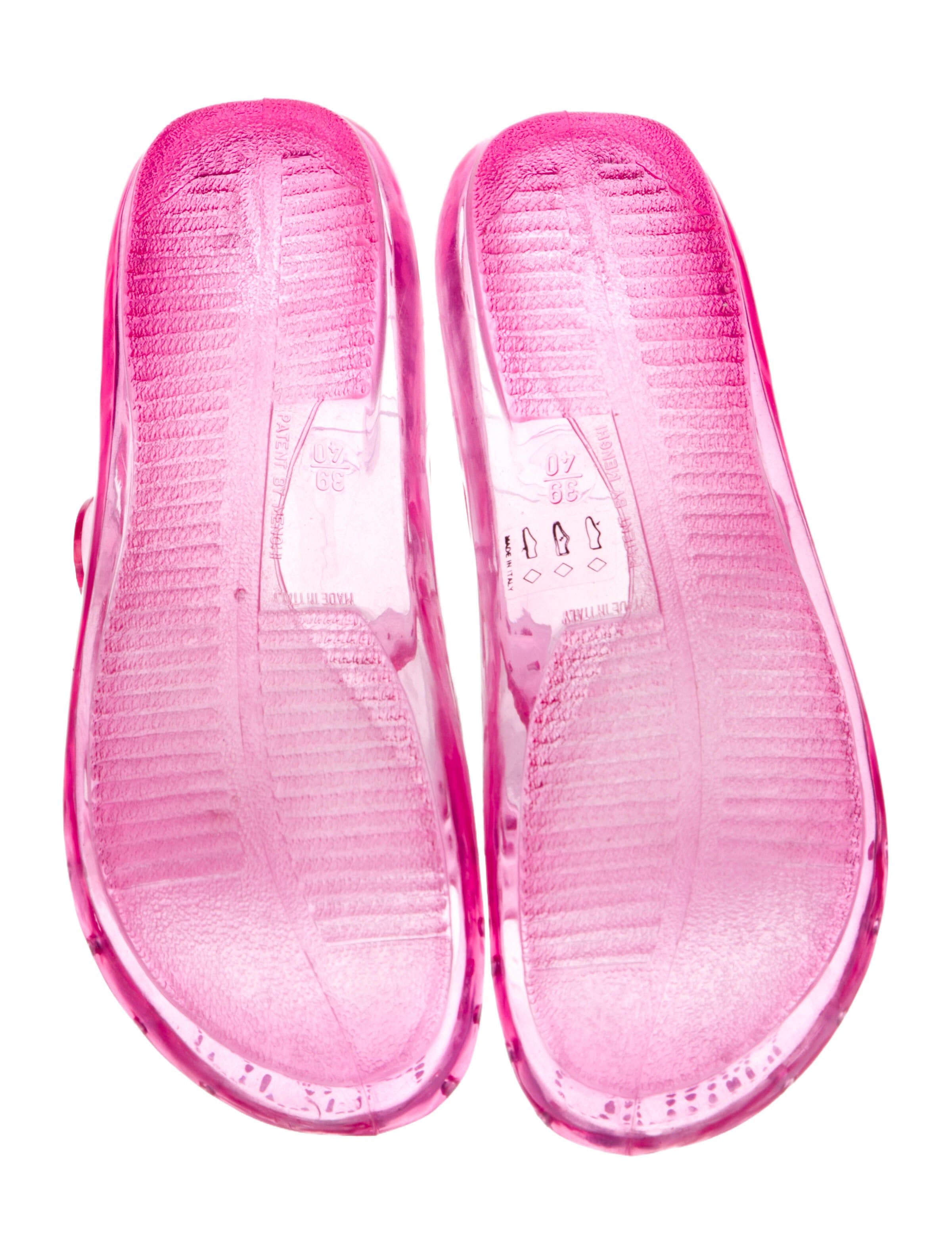 Emilio Pucci PVC Gladiator Sandals